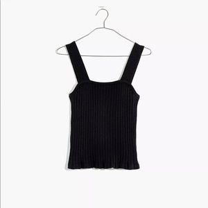 Madewell Ribbed Tinely Sweater Tank